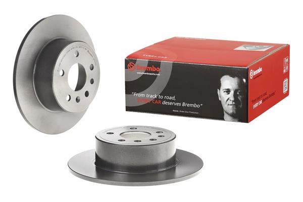 BREMBO 08.7015.21 | Fren Diski Arka UV Coated Saab | 2 Adet