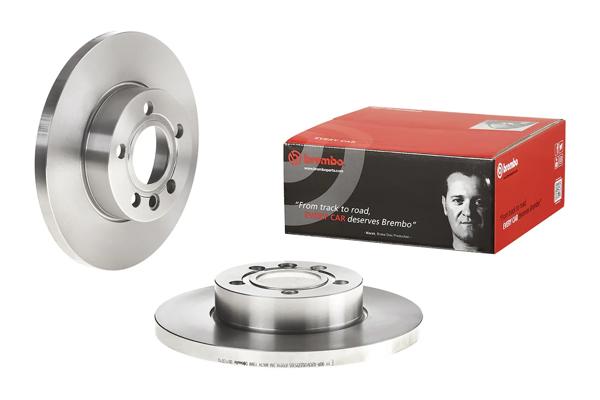 BREMBO 08.7132.10 | Fren Diski (Tek Disk) Ön Vag T4 92-04