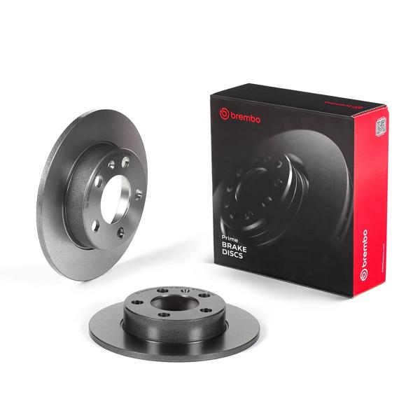 BREMBO 08.7165.11 | Fren Diski (Tek Disk) Arka Vag A1 A2 A3 Bo1 Go4 Po4-5-6 Tcross 98-23