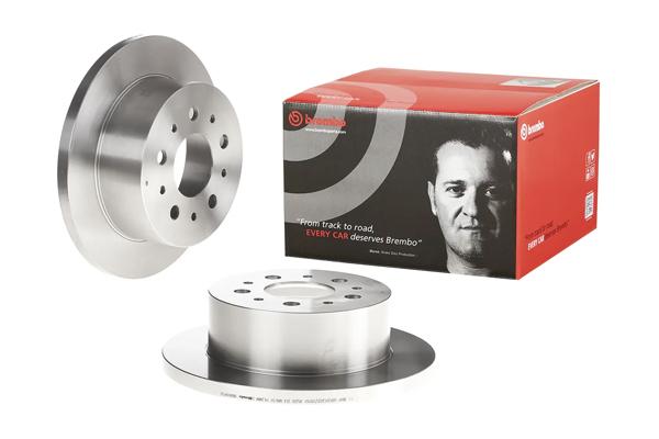 BREMBO 08.8094.50 | Fren Diski Arka Düz 280-5 (Fiat Ducato 2.3 JTD / Peugeot Boxer 06 -) | 2 Adet