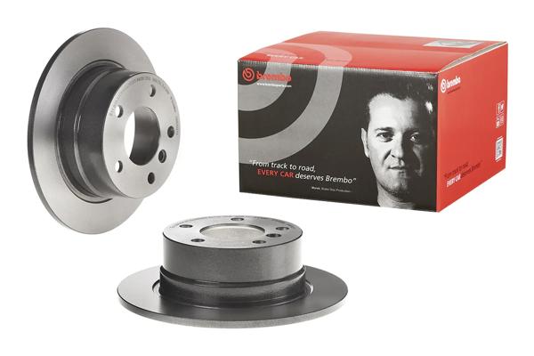 BREMBO 08.8302.11 | Fren Diski Arka BMW E-36 Compact | 2 Adet