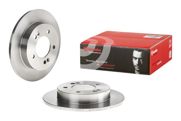 BREMBO 08.9081.20 | Fren Diski Arka Standard Hyundai | 2 Adet