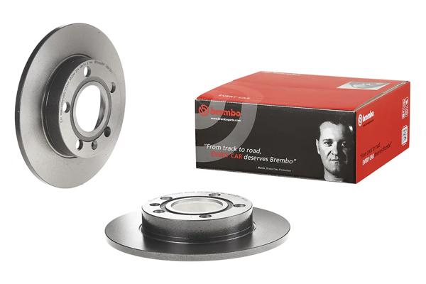 BREMBO 08.9136.11 | Arka Fren Diski-245×10 5×112 (Audi A4 01-08 Seat Exeo 09-14)