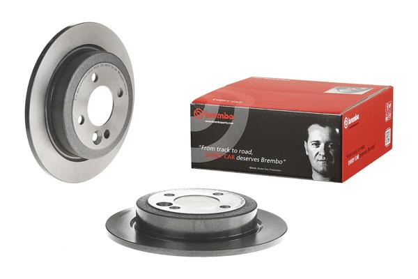 BREMBO 08.9163.11 | Fren Diski (Mini Cooper Arka R-50-R52-R53) UV Coated | 2 Adet