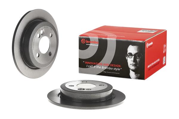 BREMBO 08.9163.21 | Fren Diski (Mini Cooper Arka R-50-R52-R53) UV Coated | 2 Adet