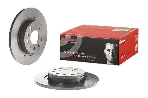 BREMBO 08.9511.11 | Fren Diski Arka UV Coated Chevrolet | 2 Adet