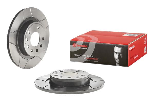 BREMBO 08.9511.75 | Fren Diski Arka Max Chevrolet | 2 Adet