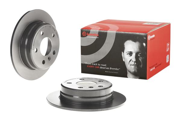 BREMBO 08.9580.11 | Fren Diski Arka Mercedes W169 W245 A-Class B-Class 258mm 2 Adet