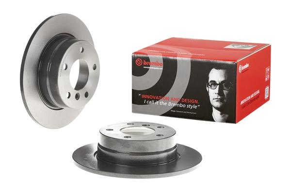 BREMBO 08.9787.11 | Fren Diski Arka Kaplamalı BMW E81/E87 N43/N45/N46/M47 05-11 | 2 Adet