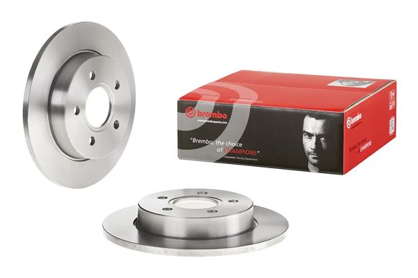 BREMBO 08.A029.20 | Fren Diski Arka 265mm Ford Focus II C-Max 03-11 1.6 TDCi/1.8 Mazda | 2 Adet
