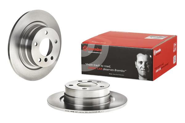 BREMBO 08.A205.10 | Arka Fren Diski BMW E81 E87 E90 E91 E92 04-14 2 Adet