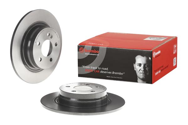 BREMBO 08.A612.41 | Fren Diski Mercedes W204-W205 Arka Kaplamalı | 2 Adet