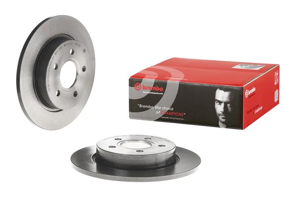BREMBO 08.A725.11 | Fren Diski Arka Dolu (271mm) UV Coated (Ford Focus 2010 -) | 2 Adet