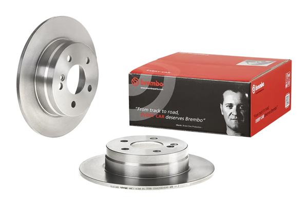BREMBO 08.A737.10 | Fren Diski Arka W204 C-Class S204 C204 07-15, 2 Adet