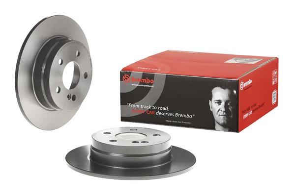 BREMBO 08.A737.11 | Fren Diski (Tek Disk) Arka M.Benz 204 07-15