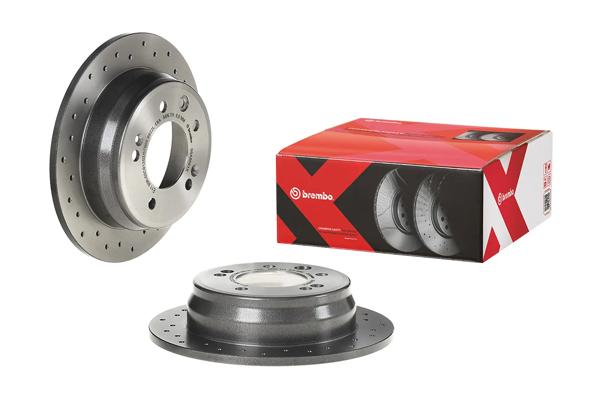 BREMBO 08.A869.1X | Fren Diski i30 Ceed 06-12 İx35 10-Arka | 2 Adet