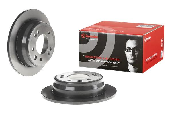 BREMBO 08.A869.21 | Fren Diski Arka UV Coated Hyundai | 2 Adet