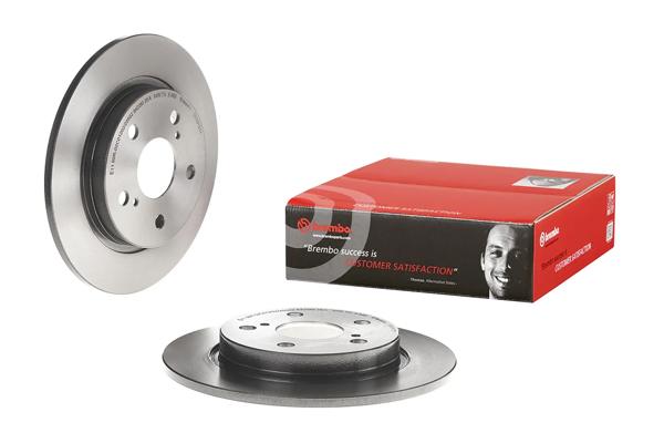 BREMBO 08.A912.11 | Fren Diski Arka UV Coated Toyota | 2 Adet