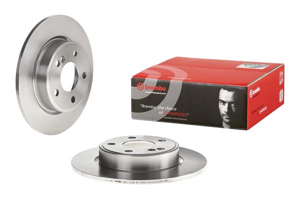 BREMBO 08.B347.40 | Fren Diski (Tek Disk) Arka M.Benz 117 176 242 246 11-20
