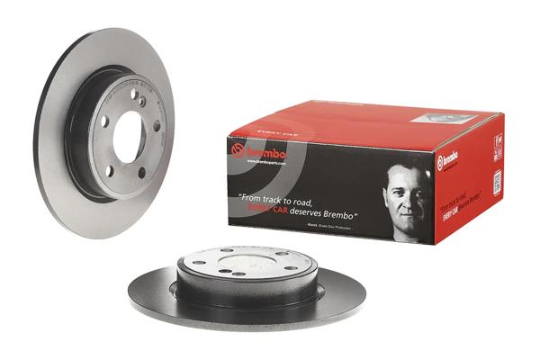 BREMBO 08.B347.41 | Fren Diski (Tek Disk) Arka M.Benz 117 176 242 246 11-20