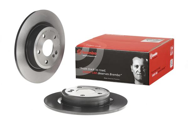 BREMBO 08.B348.41 | Fren Diski Arka Kaplamalı Mercedes W117-W156-W176-W246 11-20, 2 Adet