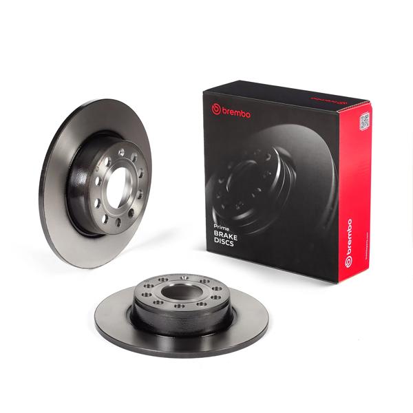 BREMBO 08.B413.11 | Fren Diski VW Golf V-VI Jetta Arka 272X10 | 2 Adet