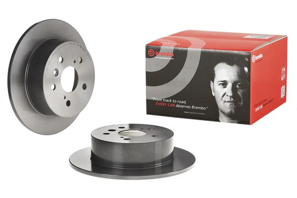 BREMBO 08.B566.21 | Fren Diski Arka UV Coated Toyota | 2 Adet