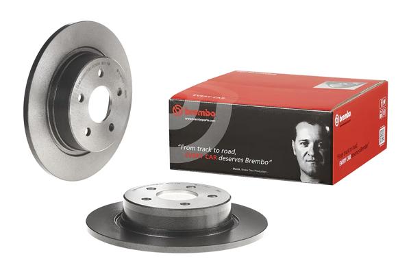 BREMBO 08.B601.11 | Fren Diski Arka (280mm) UV Coated (Ford Focus 04 -) (Volvo S40 / V50 / C70) | 2 Adet