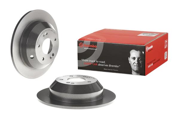 BREMBO 08.B605.11 | Fren Diski Arka UV Coated Hyundai | 2 Adet