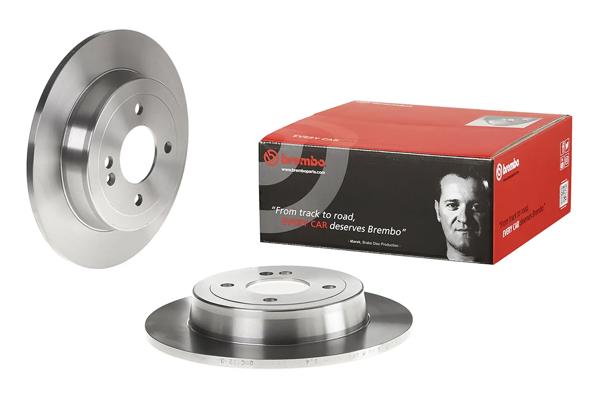 BREMBO 08.C172.10 | Fren Diski Arka i20 Accent Blue 14 2 Adet