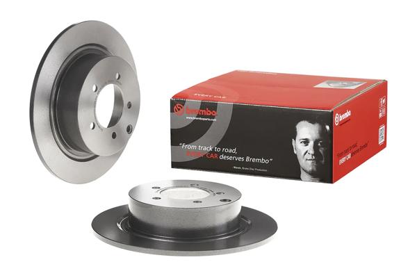 BREMBO 08.C247.11 | Fren Disk Arka Düz-(302-5)-(Asx 11 / Outlander 07 / /) | 1 Adet