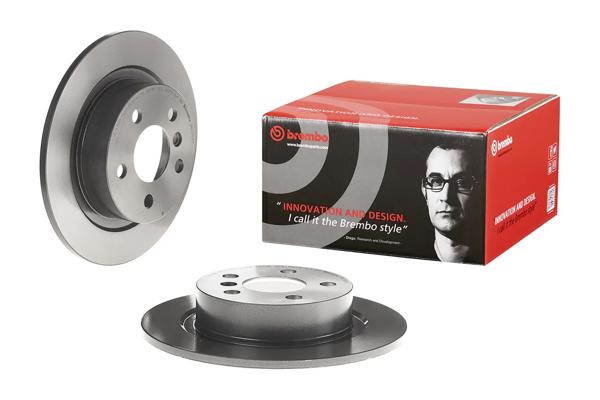 BREMBO 08.C352.11 | Fren Diski Arka BMW F39-F40-F44-F45-F46-F48-I1-U11 Mini F54-F56-F60 13-24 | 2 Adet