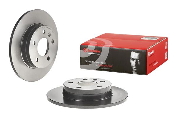 BREMBO 08.C656.11 | Fren Diski Arka UV Coated Opel | 2 Adet
