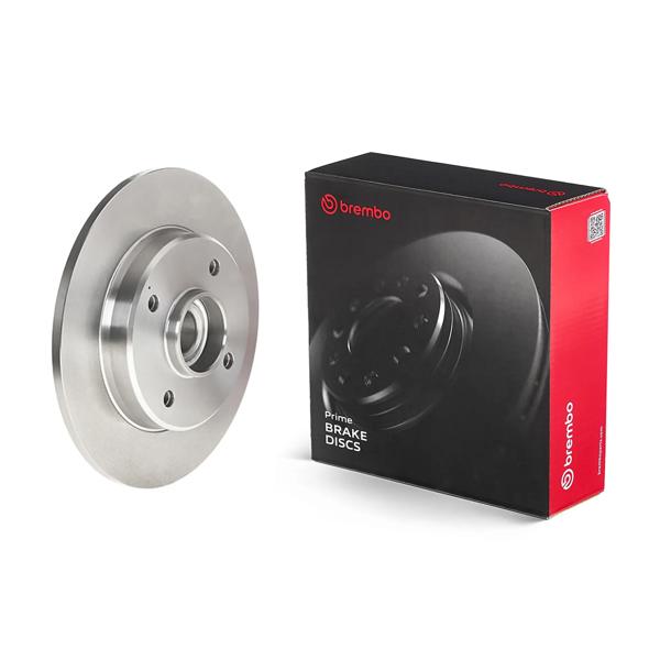 BREMBO 08.D205.17 | Fren Diski Arka Wıth Bearıng Kit Opel | 2 Adet