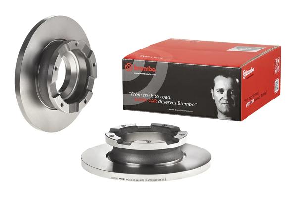 BREMBO 08.D505.20 | Fren Diski Arka T.Teker (288mm) (Ford Transit Custom V362 12-V363 14 -) | 2 Adet