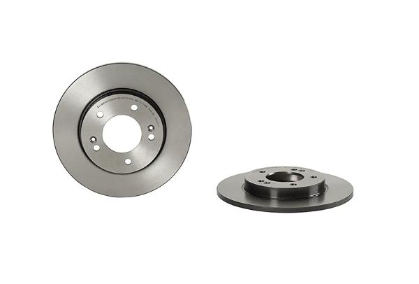 BREMBO 08.D627.11 | Fren Diski Arka UV Coated Hyundai | 2 Adet