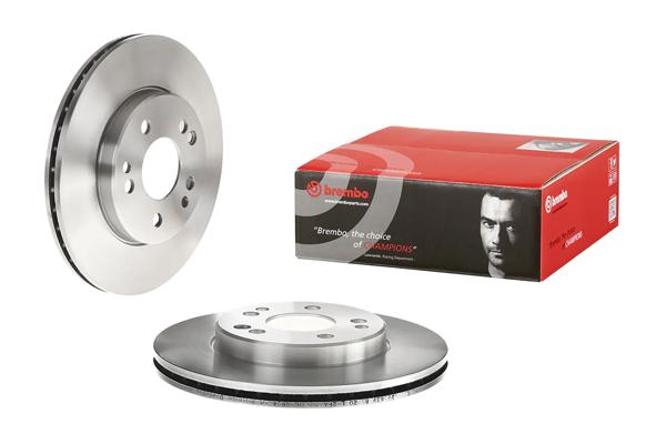 BREMBO 09.4869.34 | Fren Diski (Tek Disk) Ön M.Benz 107 124 201 84-98