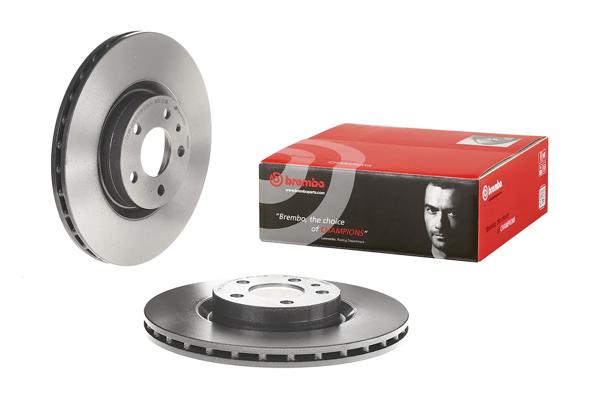 BREMBO 09.4939.21 | Fren Diski Ön UV Coated Alfa Romeo Doblo III/Egea 1.3/1.6/2.0