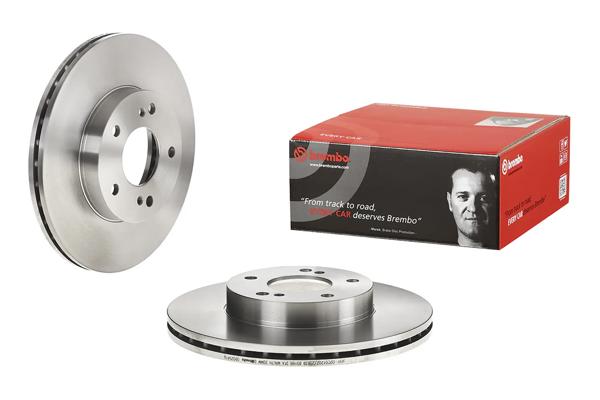 BREMBO 09.5254.10 | Fren Disk Ön Hava Kanallı 280-5 (Nissan Maxıma 95-00) | 1 Adet
