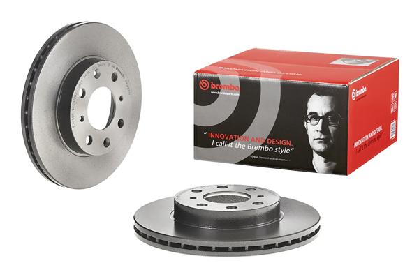 BREMBO 09.5285.11 | Fren Diski Ön Havalı Honda Civic 1.4 1.5 1992-2000 240×4 Kaplamalı | 2 Adet