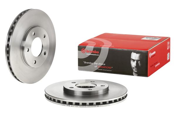 BREMBO 09.5801.10 | Fren Diski Ön Standard Chrysler | 2 Adet