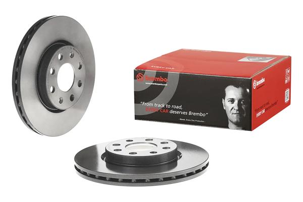 BREMBO 09.5843.31 | Fren Diski Ön UV Coated Opel | 2 Adet