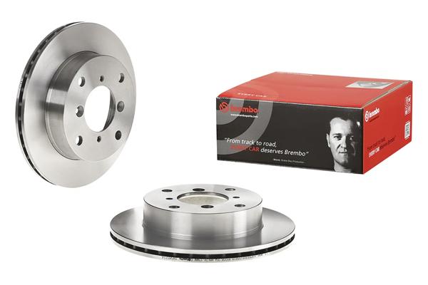 BREMBO 09.5857.14 | Fren Diski Ön Standard Subaru | 2 Adet