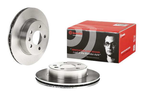 BREMBO 09.6983.10 | Fren Diski Ön Havalı 276mm 5 Bijon Mercedes W638 Vito 96-03