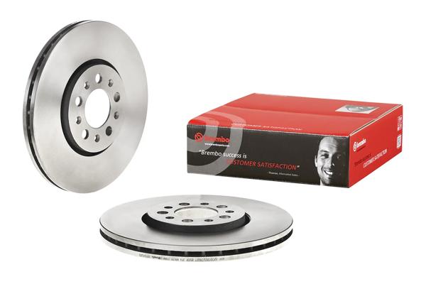 BREMBO 09.7010.20 | Fren Diski VW Polo 1.4 16V/1.4 TDI Ön 288X25, Golf/A3/Leon/Octavia | 2 Adet