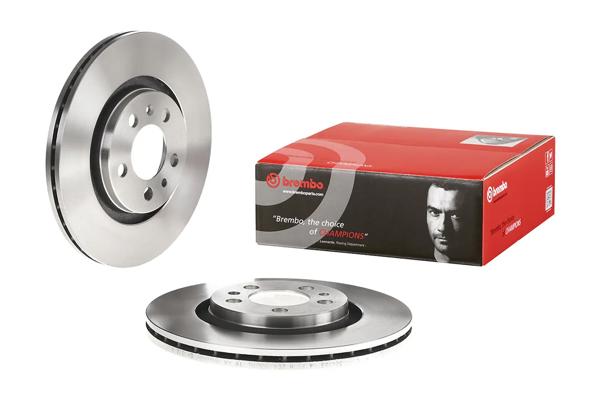 BREMBO 09.7012.14 | Fren Diski Ön-(VW Golf 98-06 Audi A3 97-03 Seat Leon 00-06) 280×22 5×100 | 2 Adet