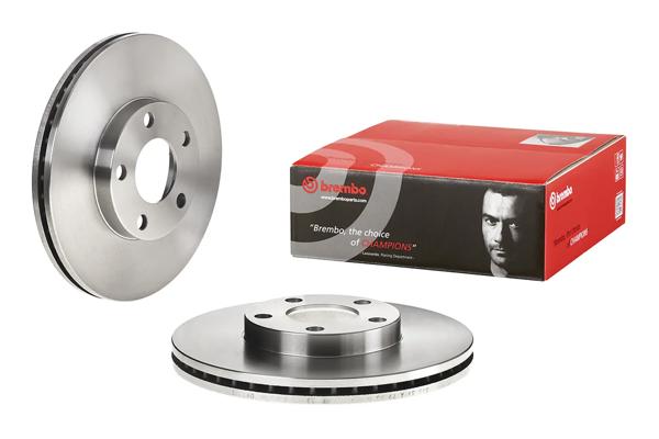 BREMBO 09.7195.10 | Fren Diski Ön (VW Passat 97-00) 282,5×25 5×112 | 2 Adet