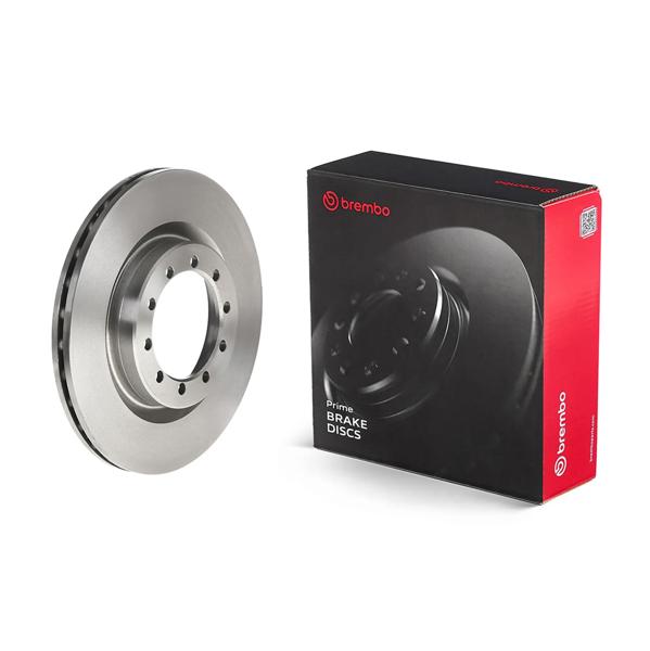 BREMBO 09.7262.10 | Fren Diski Ön Standard Renault | 2 Adet