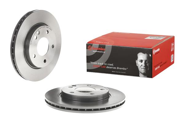 BREMBO 09.7359.21 | Fren Diski Ön Mercedes W168 UV Coated 2 Adet