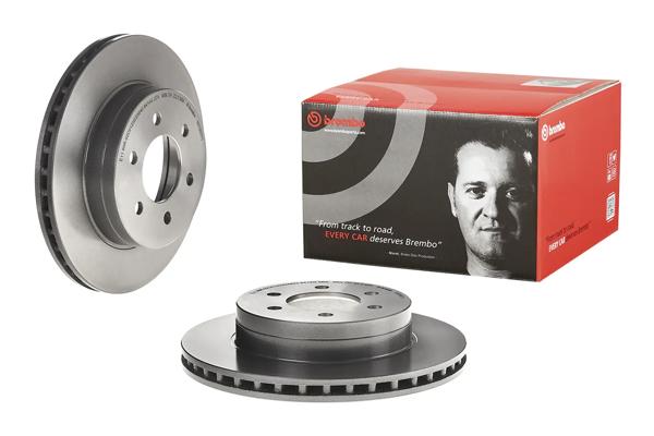 BREMBO 09.7650.11 | Fren Diski Ön UV Coated Dodge | 2 Adet
